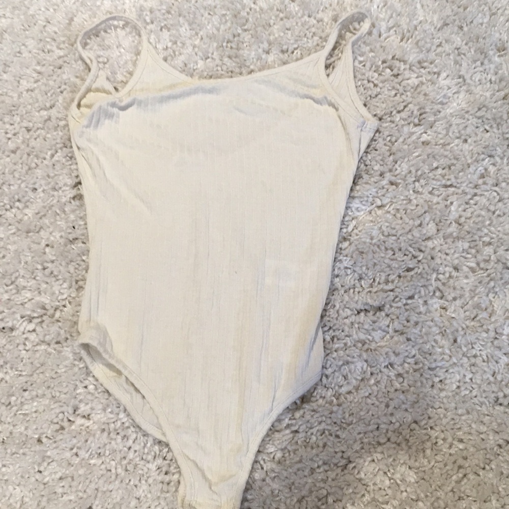 Ribbed body suit
